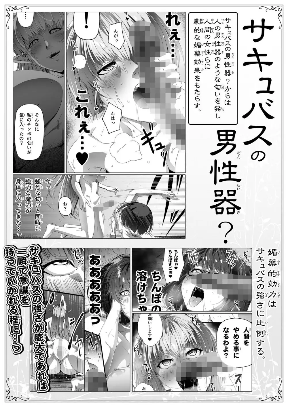 力あるサキュバスは性欲を満たしたいだけ。12 Page.4