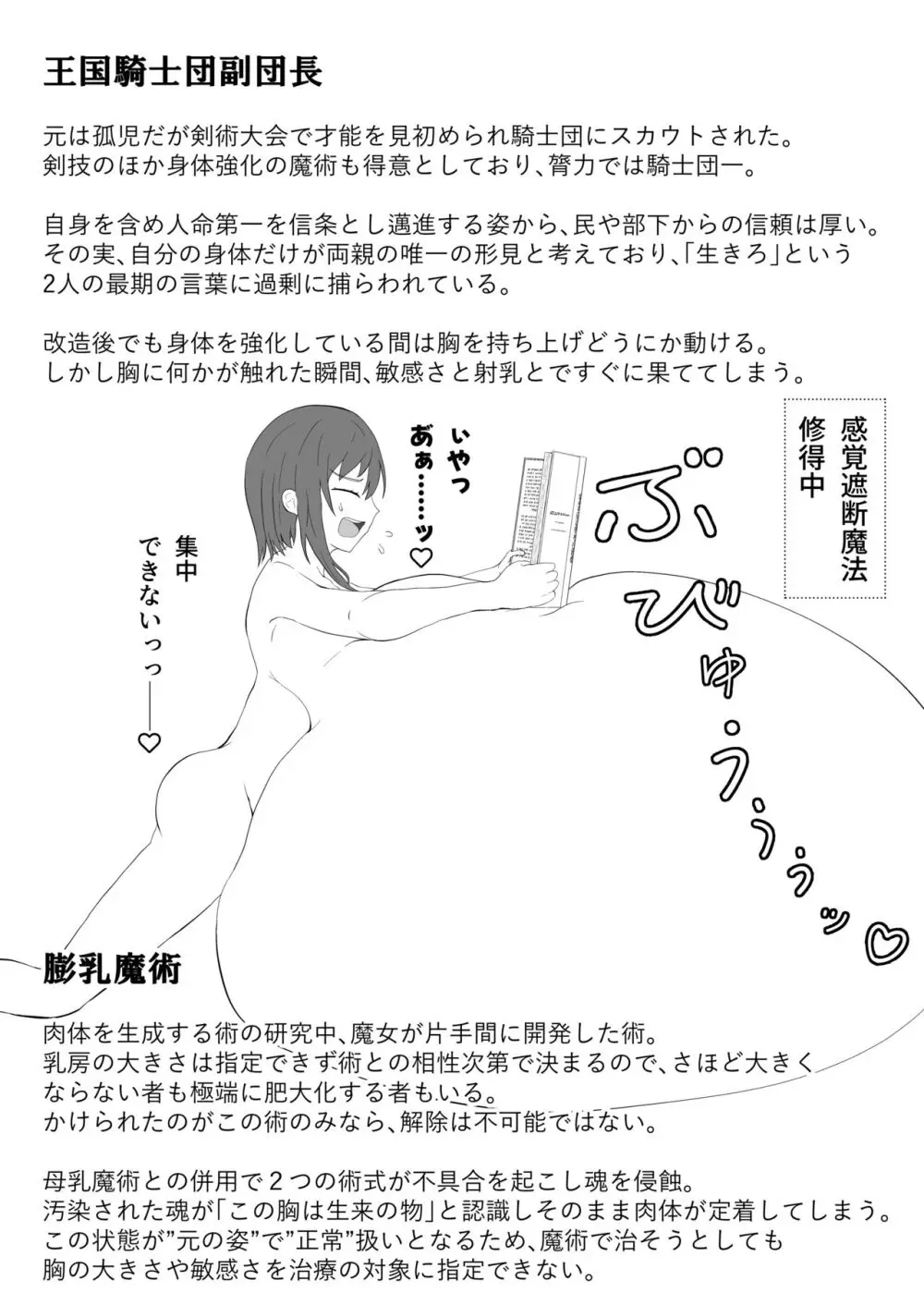 膨乳醜体〜其処に騎士の姿は無く〜 Page.30