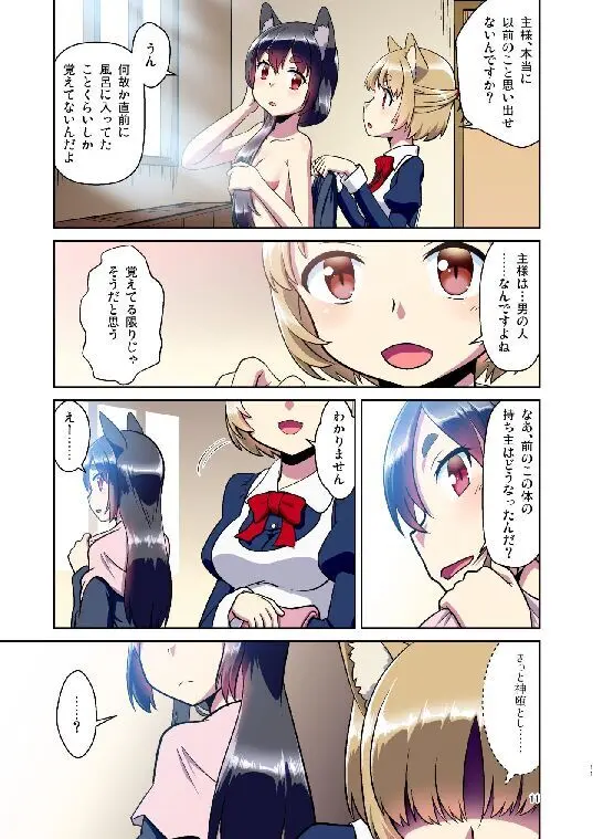 目が覚めたらケモミミ少女になっていたお話総集編1 Page.11