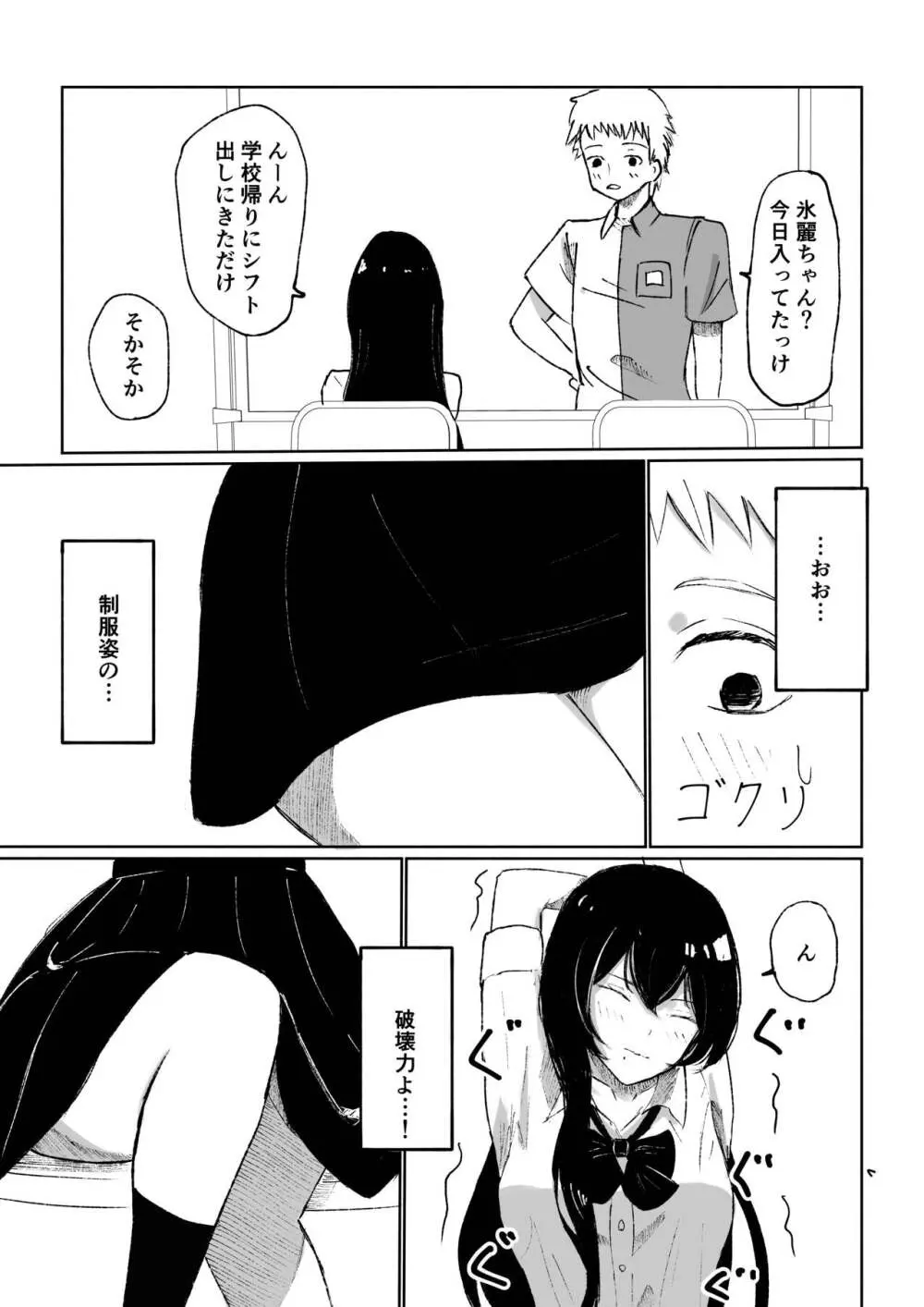 バイト先にいるJKの奴隷に堕ちるまでの話 Page.5
