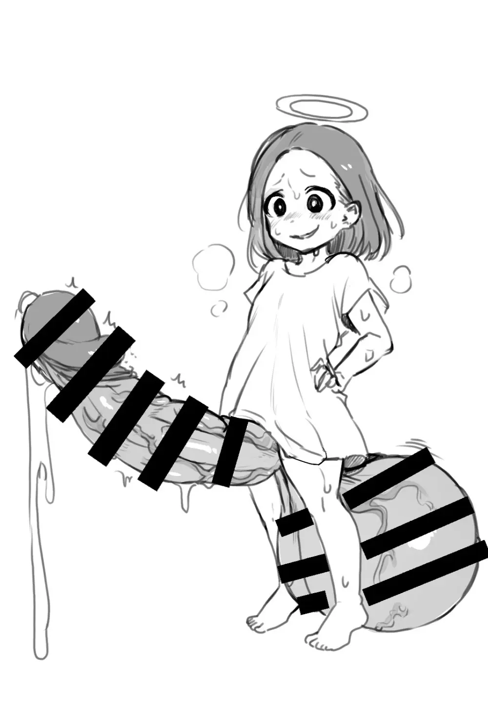 欲求不満堕女神【ふたなりちんぽソード】を授けます Page.35
