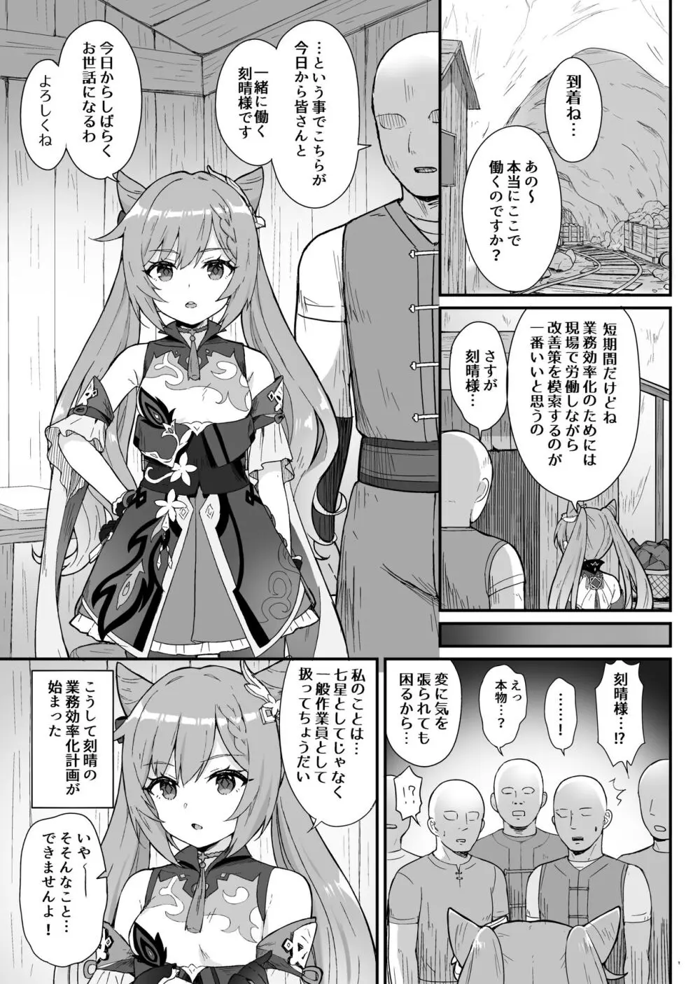 刻晴ちゃんが部下をシゴキまくる本 Page.2