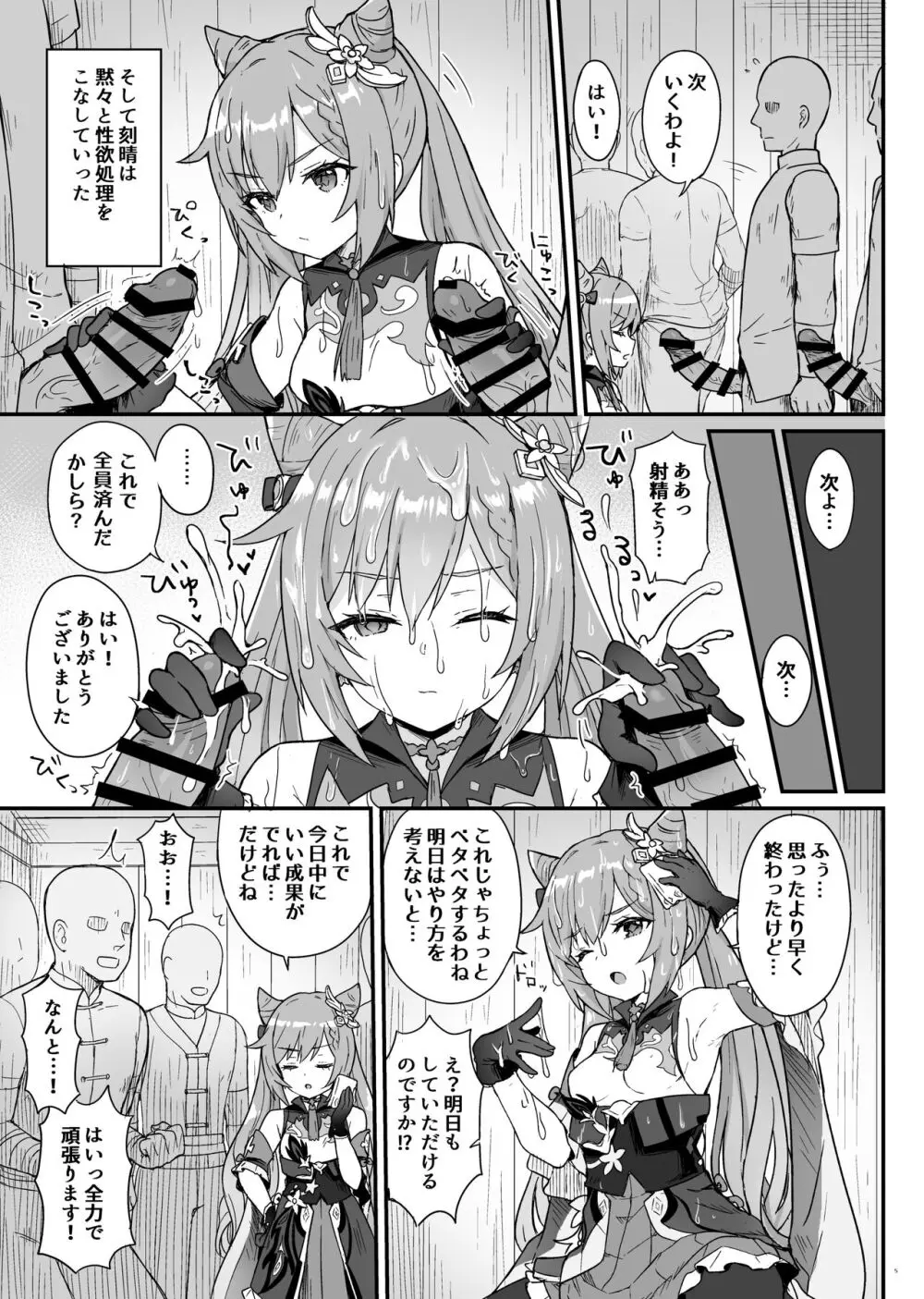 刻晴ちゃんが部下をシゴキまくる本 Page.6