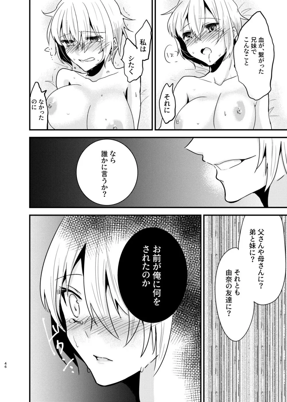 [invitation (まあタン)] お兄ちゃんに妹が(性的に)食べられちゃった話総集編 [DL版] Page.45