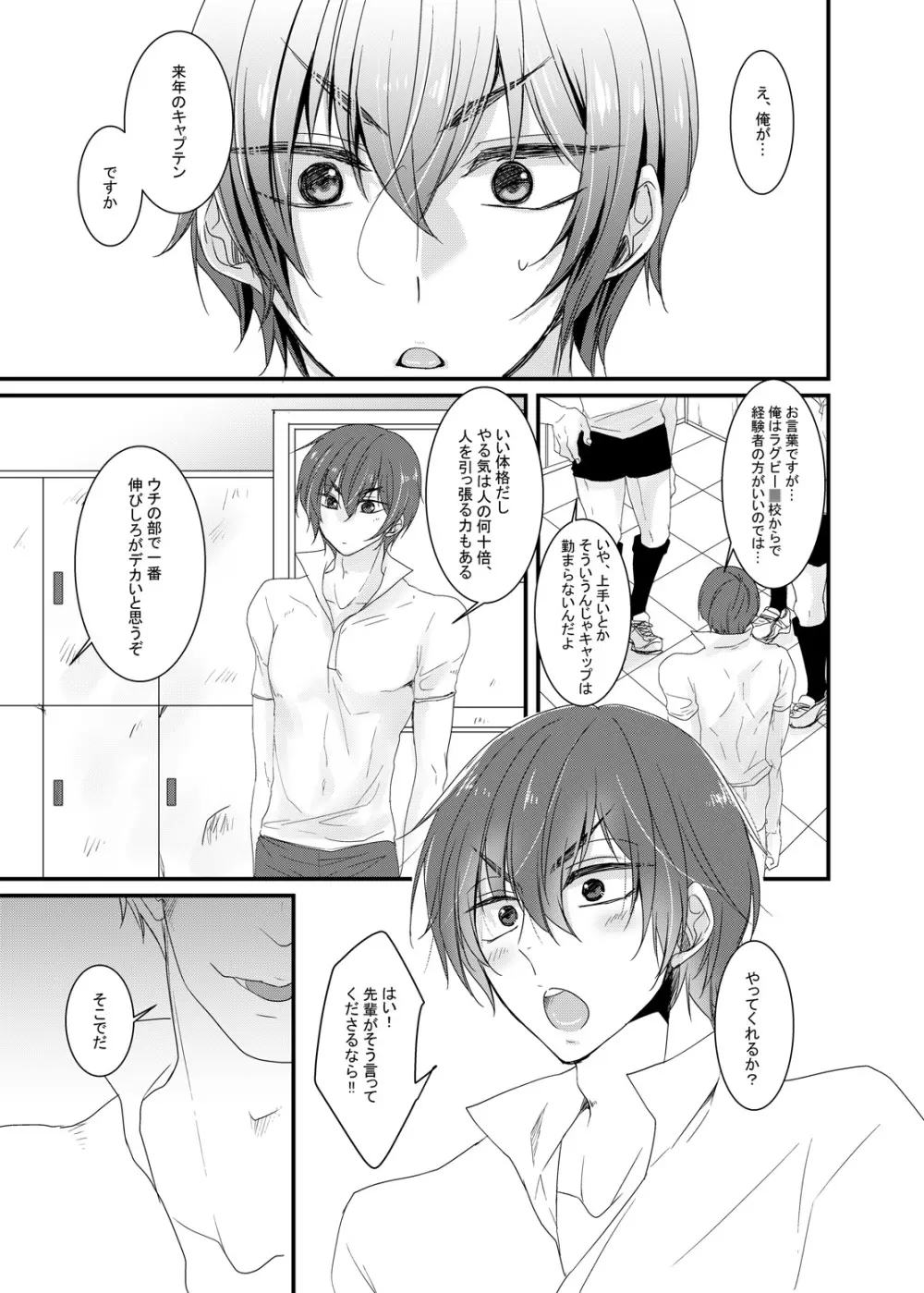 次期キャプテンは真面目である Page.2