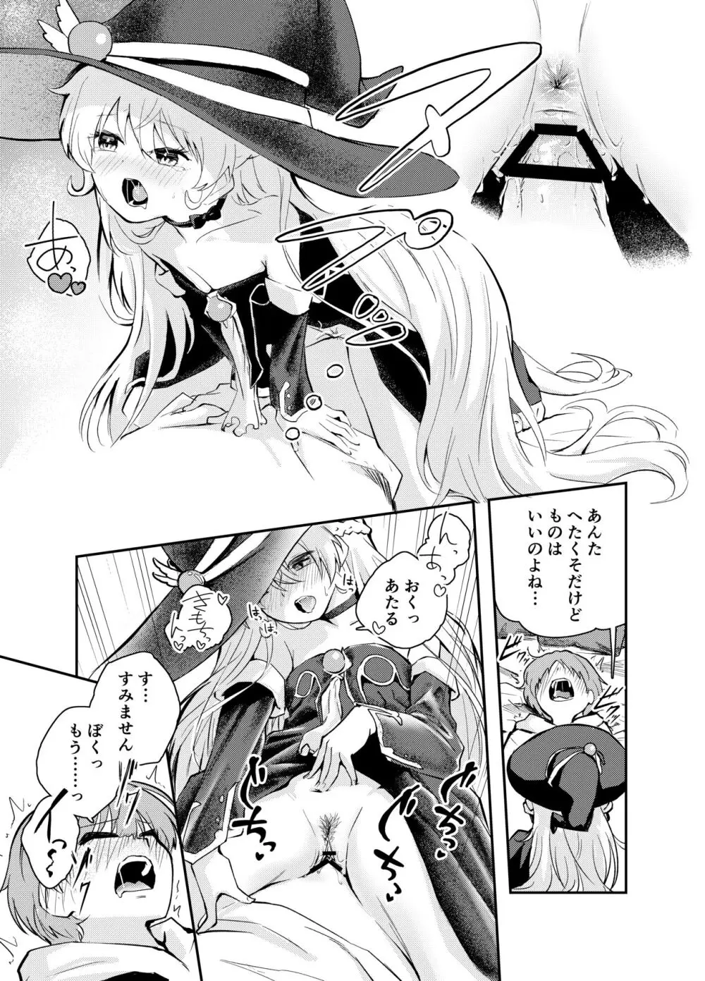 わがまま魔女と射精禁止生活 Page.8