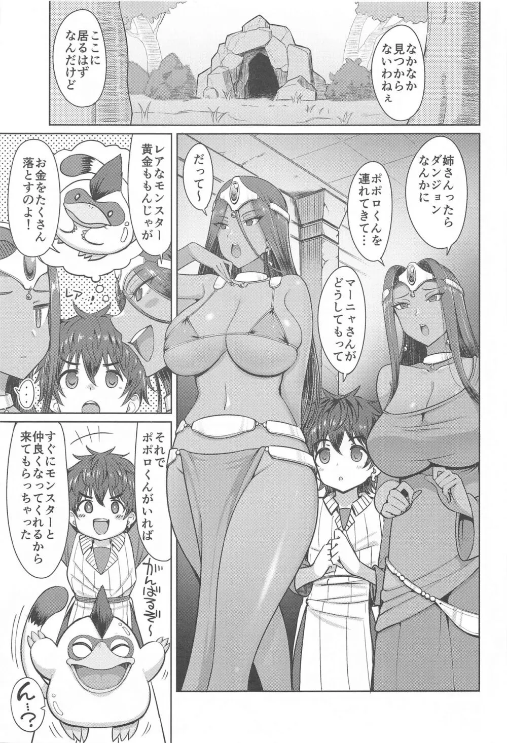 マーニャさんとミネアさんとアレに入る本 Page.2