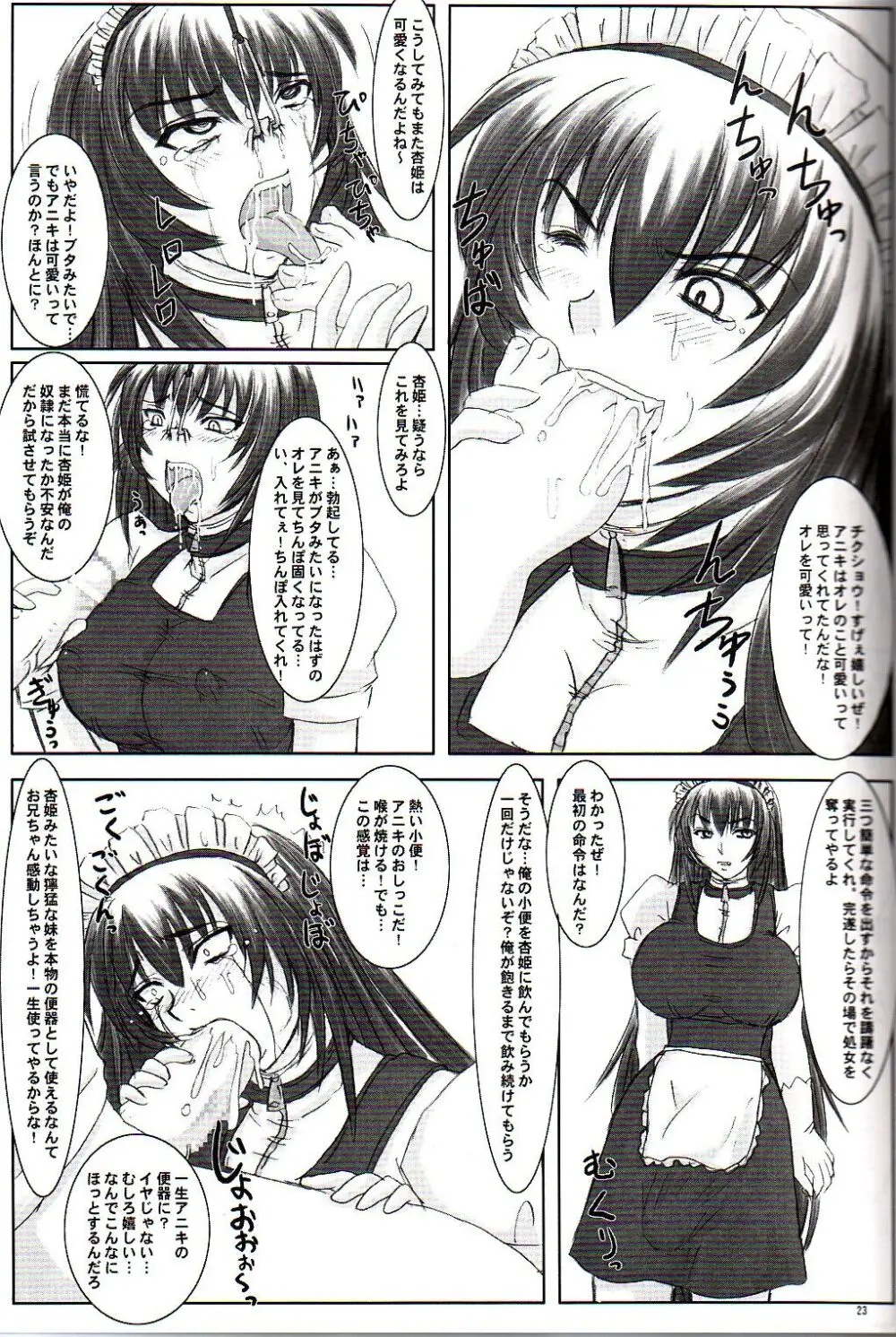 闘隷！杏姫様！！ Page.23