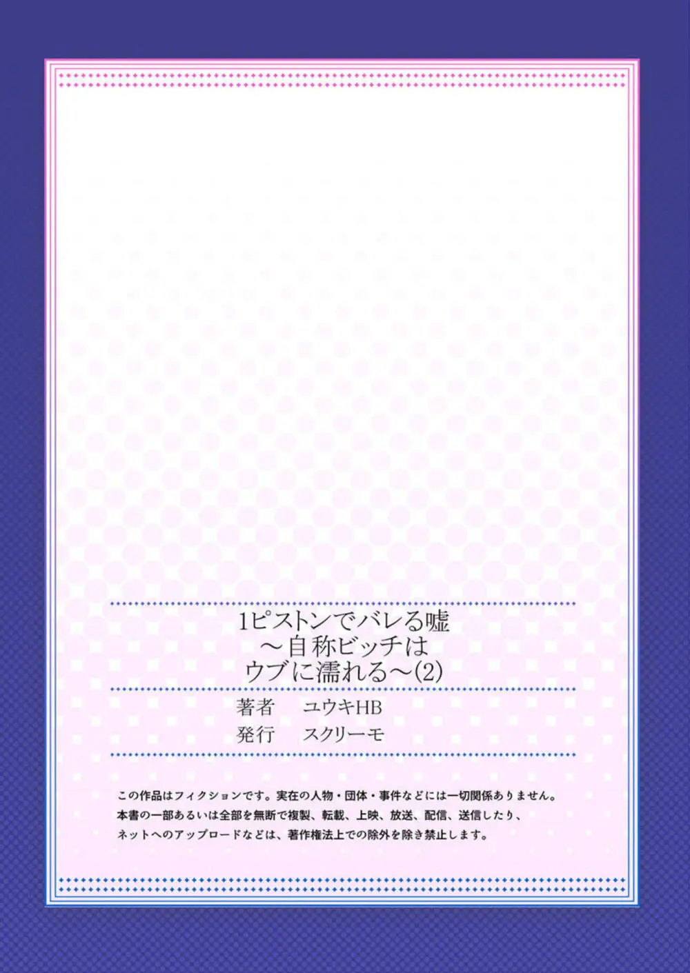 1ピストンでバレる嘘~自称ビッチはウブに濡れる~ 1-2 Page.54