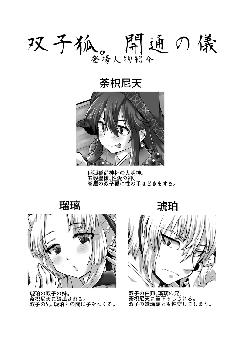 双子狐。開通の儀 Page.2