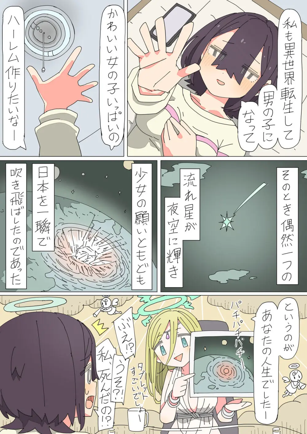 異世界転生したらフタナリで百合ハーレム！？ Page.3