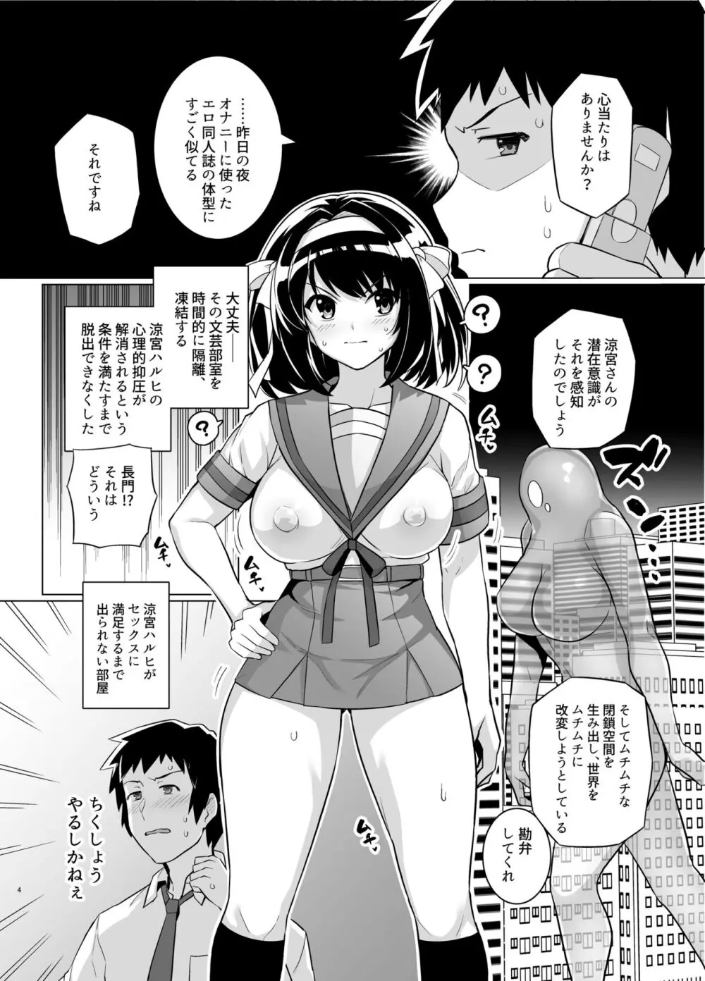 ムチ宮ハルヒの困惑 Page.3