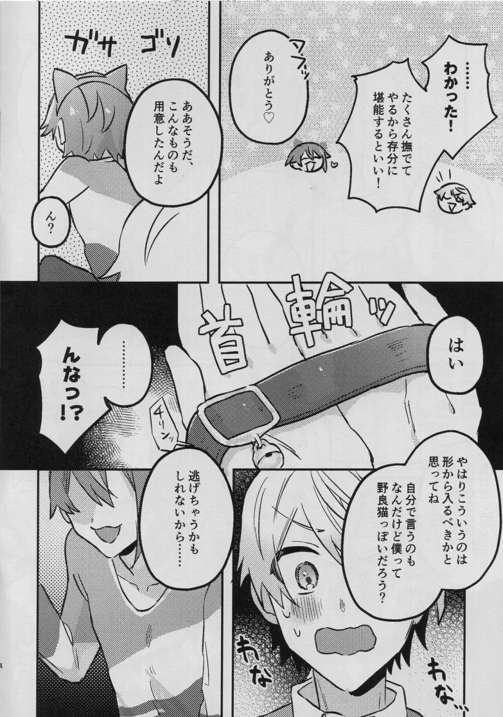 司類がにゃんにゃんする本 Page.4