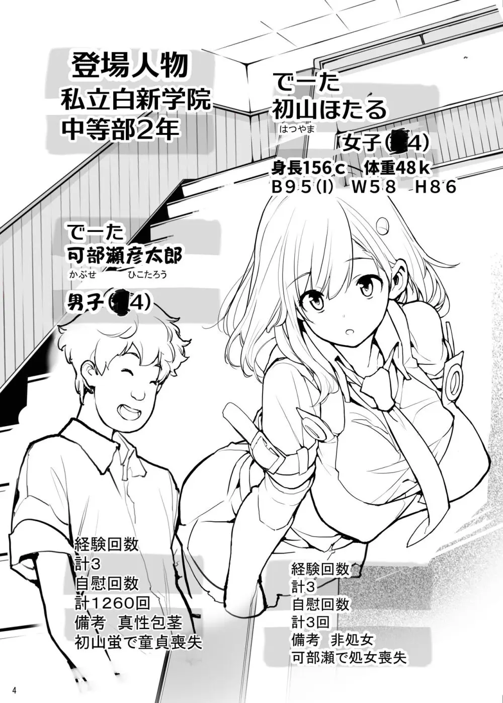 性にウトかった私はクラスの男子と〇〇〇してしまいました 3 Page.4