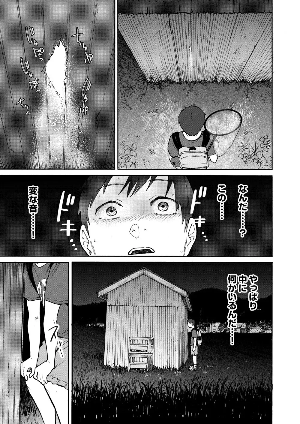 あの納屋 〜ぼくが見たことないおばさんの夜の姿〜 Page.19