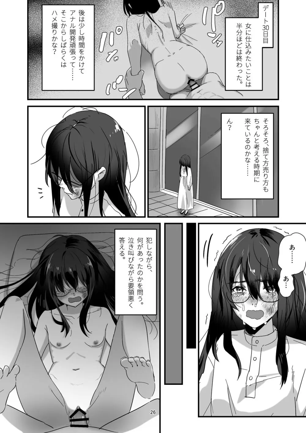 陰キャボサ髪手汗女 Page.26