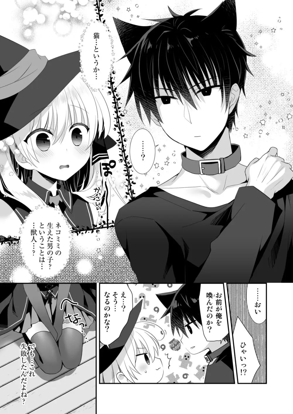 ポンコツ魔女とイジワルな猫。 -召喚した使い魔が言うことを聞いてくれません！- Page.6