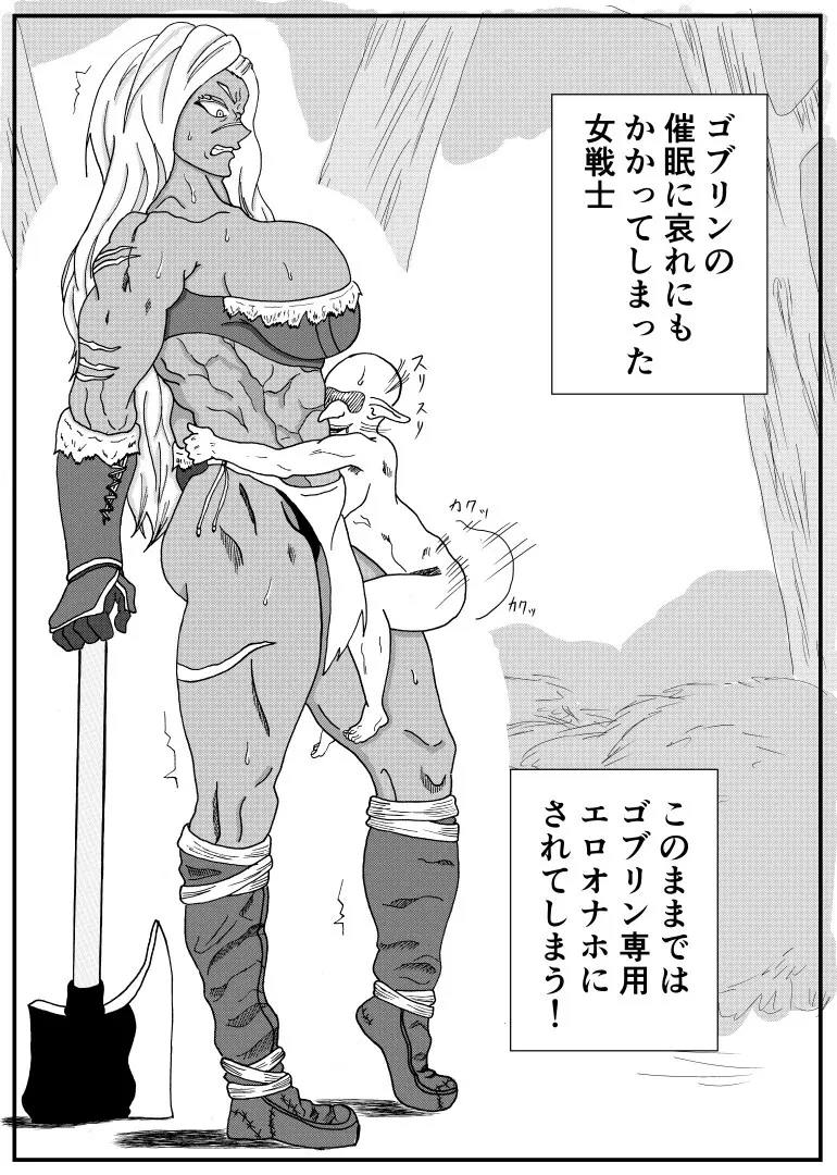 ゴブリンに催○レ〇プされる女戦士 Page.3