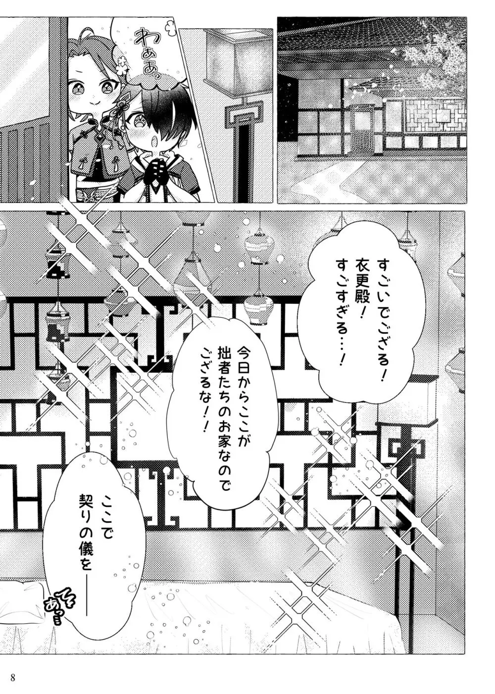 戀に誓って、愛を契って Page.7