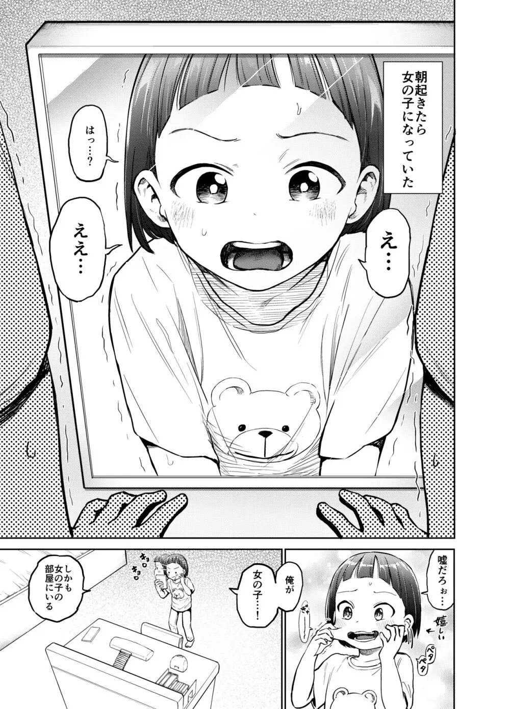 朝起きたらTS○リってて～レズセまでやれたんだが～ Page.2