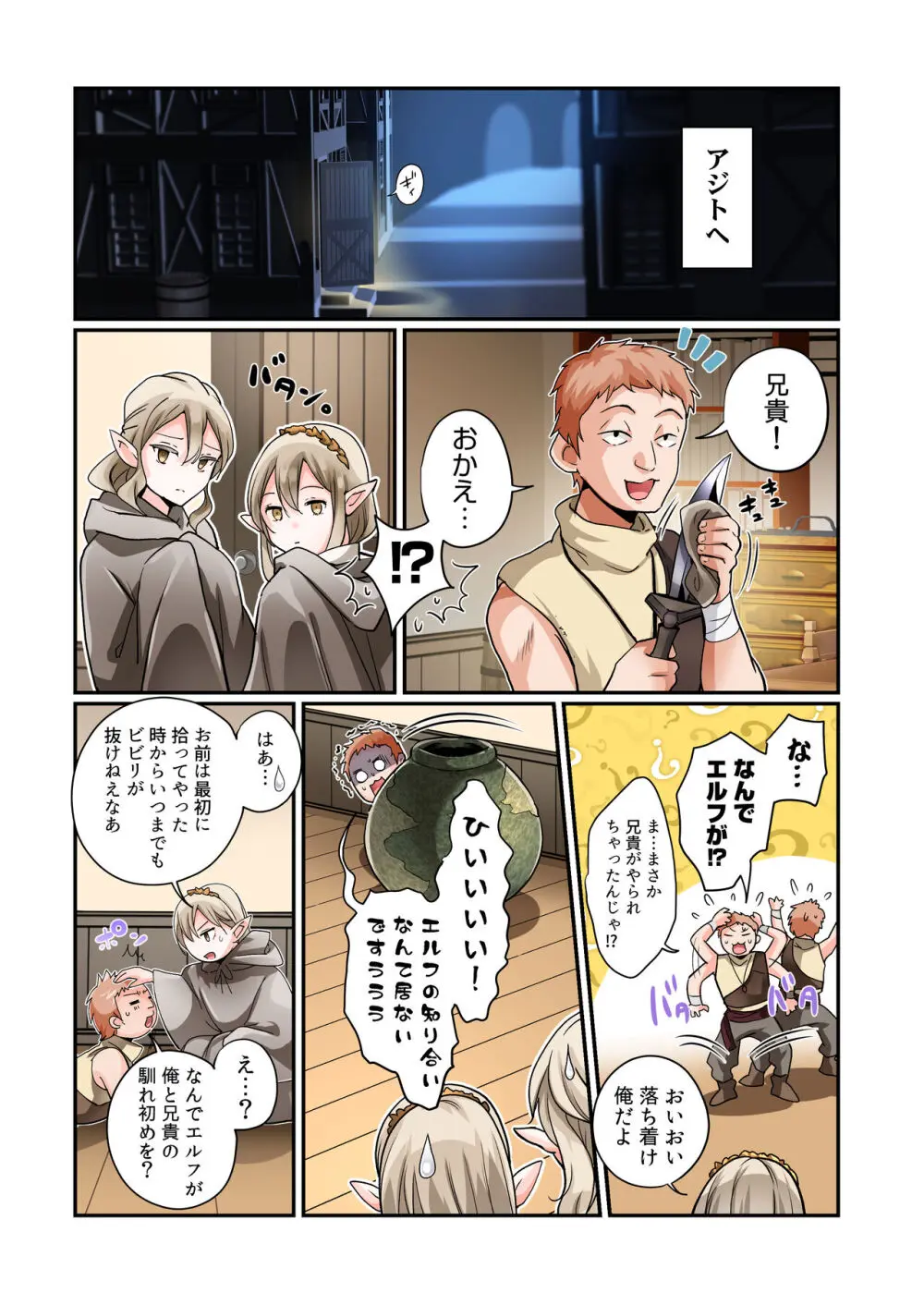 盗賊、エルフを盗む Page.13