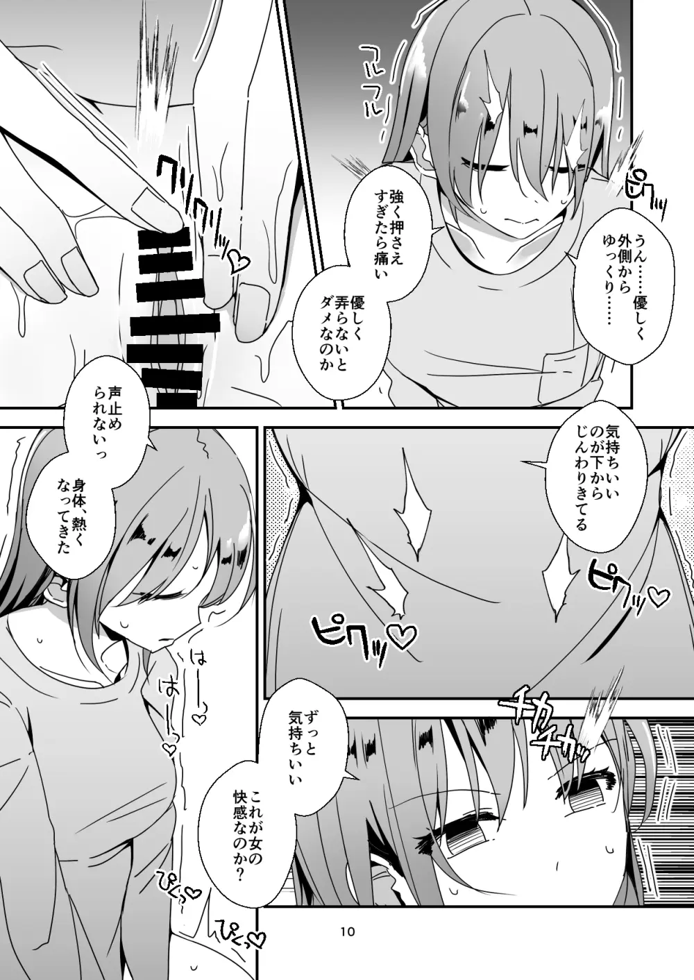 朝おんしたのでひたすらオナニーします 2 Page.10