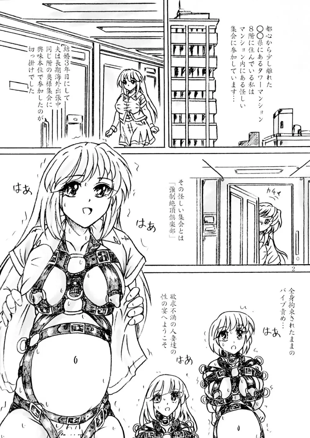 タワーマンション人妻強○絶頂倶楽部 Page.2