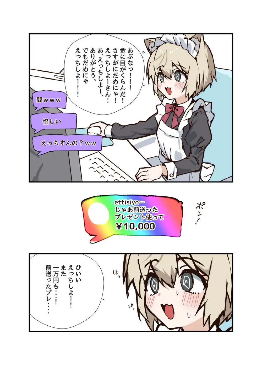 うざくてかわいいバカでえっちなネコミミ Page.62