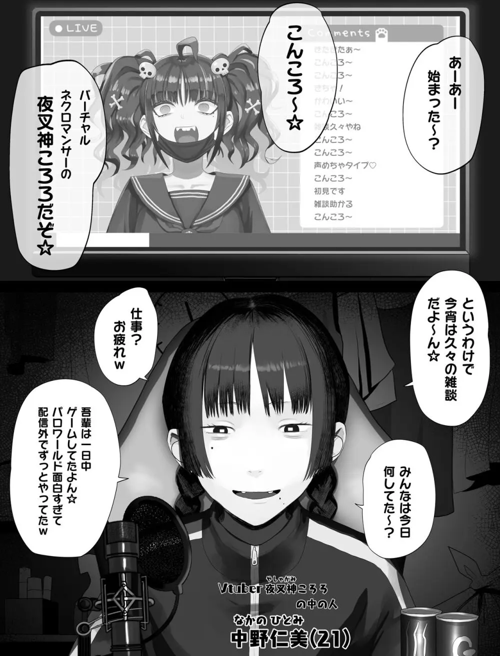 中野さんと夜叉神ころろ Page.1