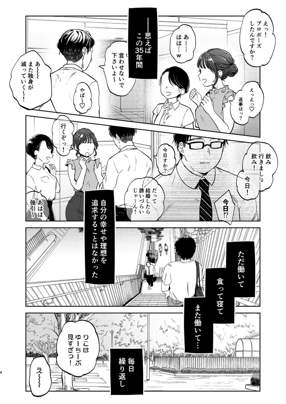 おじさんとないしょの恋人ごっこ Page.3