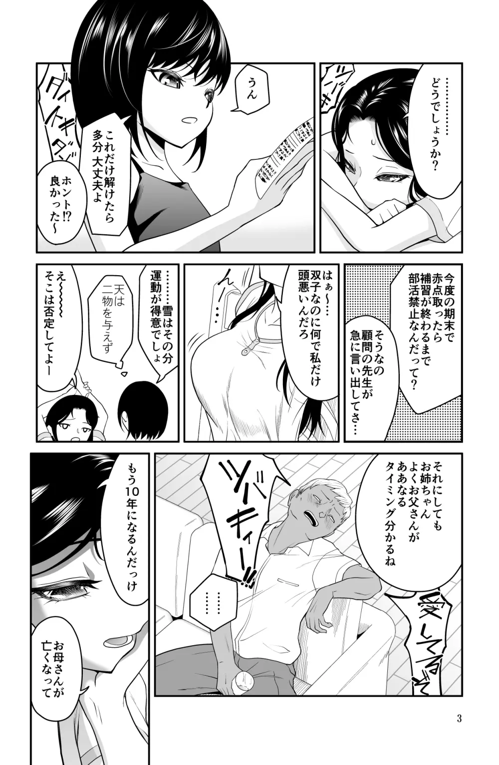 近寄るな、クソオヤジ!! Page.3