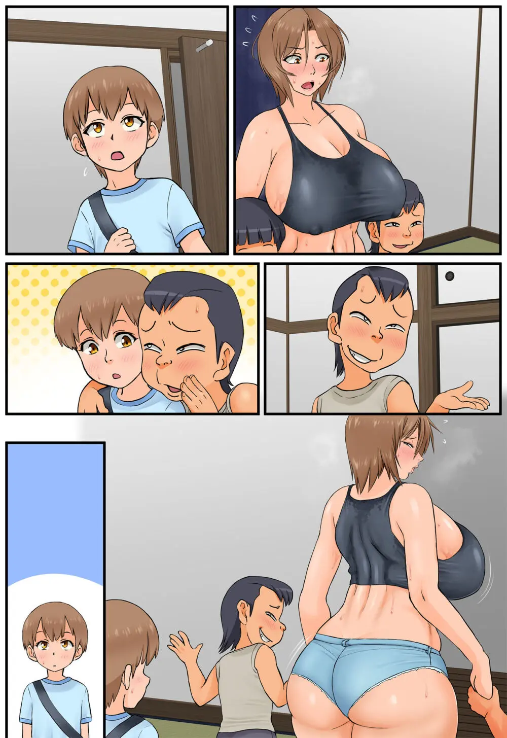 友達の母親が恵体の元ヤンだったので弱みを握ってやりたい放題してみた2 Page.135