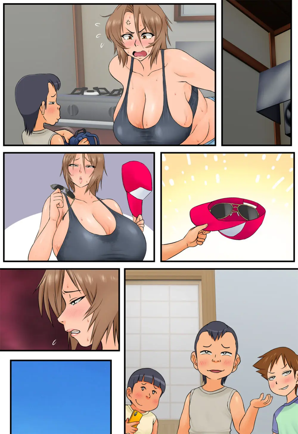 友達の母親が恵体の元ヤンだったので弱みを握ってやりたい放題してみた2 Page.136