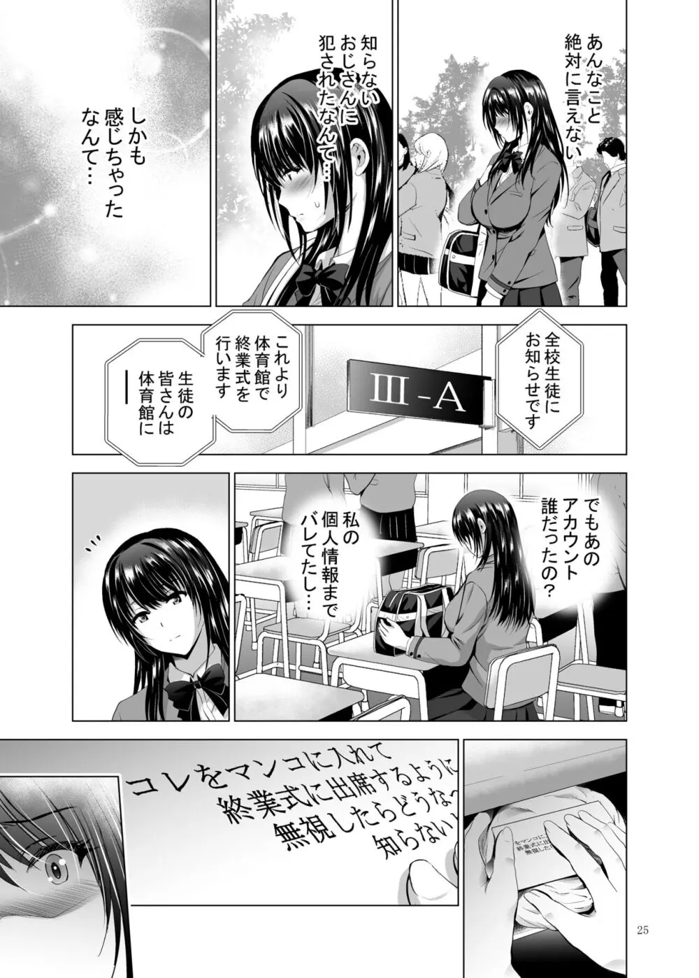 Hカップ優等生のメス穴調教論 Page.76