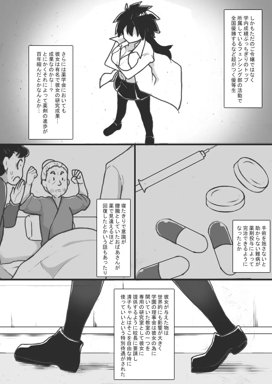 お嬢様は怪しい実験がお好き Page.4