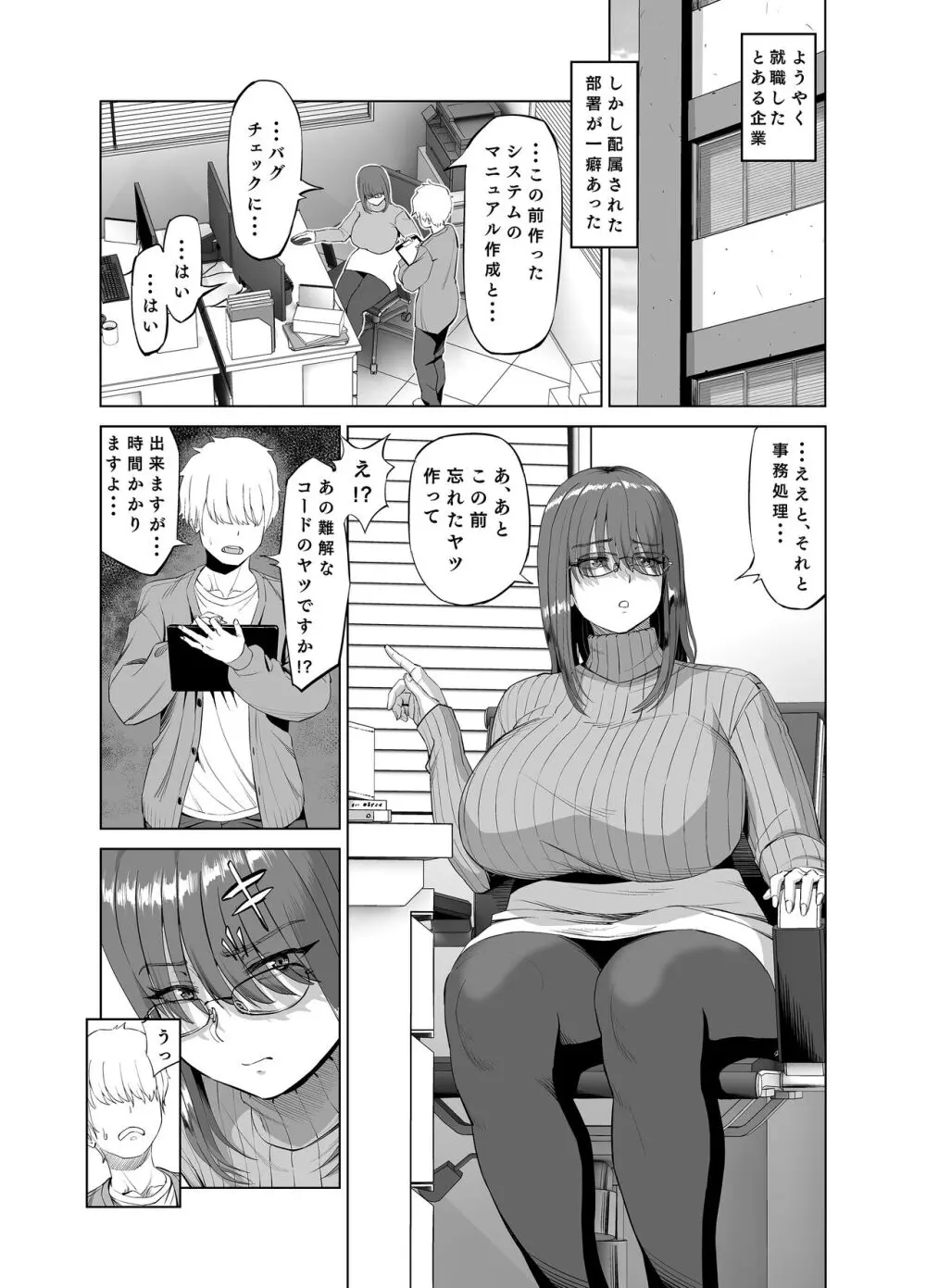 先輩のストレス解消 Page.2