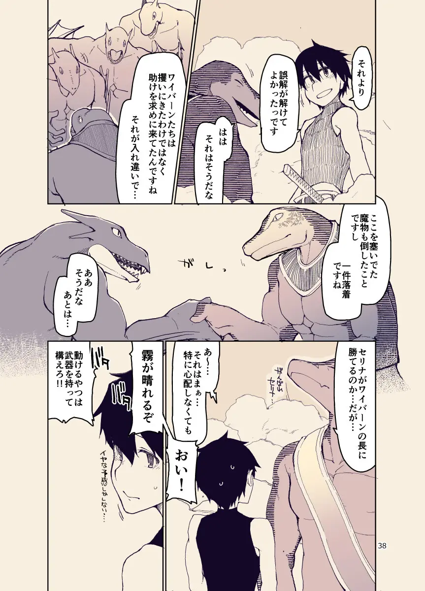 ドスケベエルフの異種姦日記12 Page.37