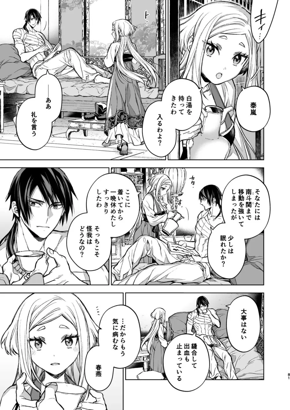 燕嵐閨中顧話・後伝4 Page.81