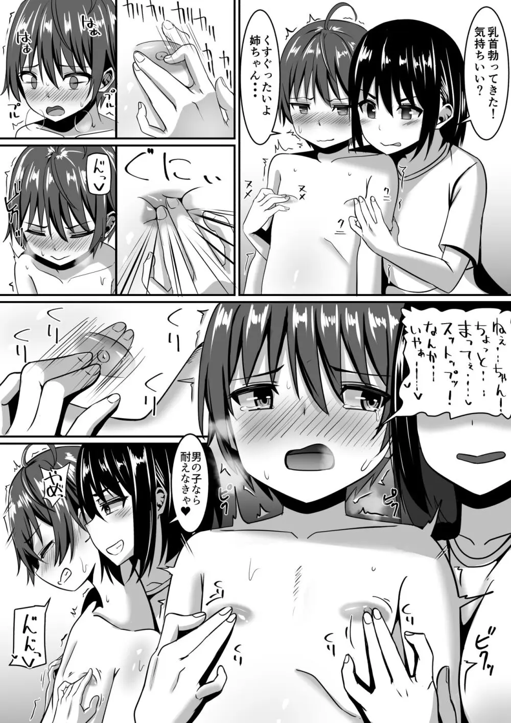 お姉ちゃんは弟の射精が見たい!前編 Page.13