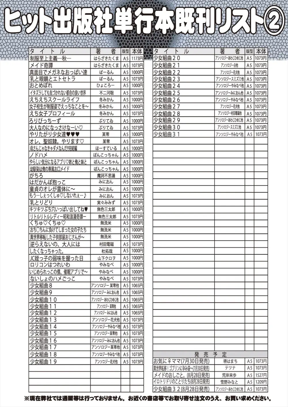 COMIC 阿吽 2024年8月号 Page.527