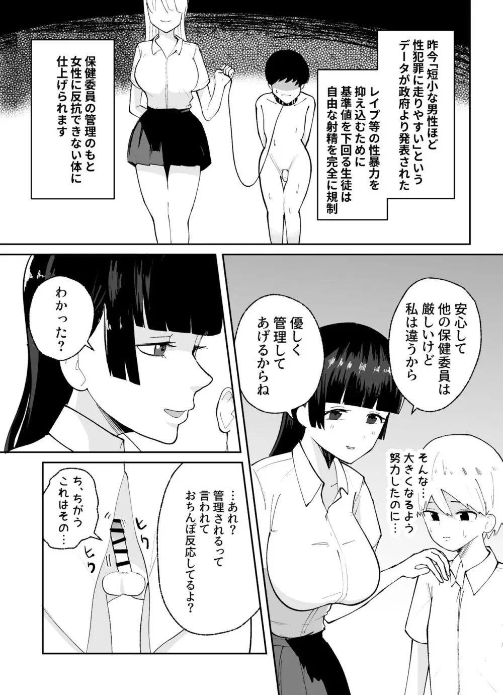 短小男子の躾け方 Page.4