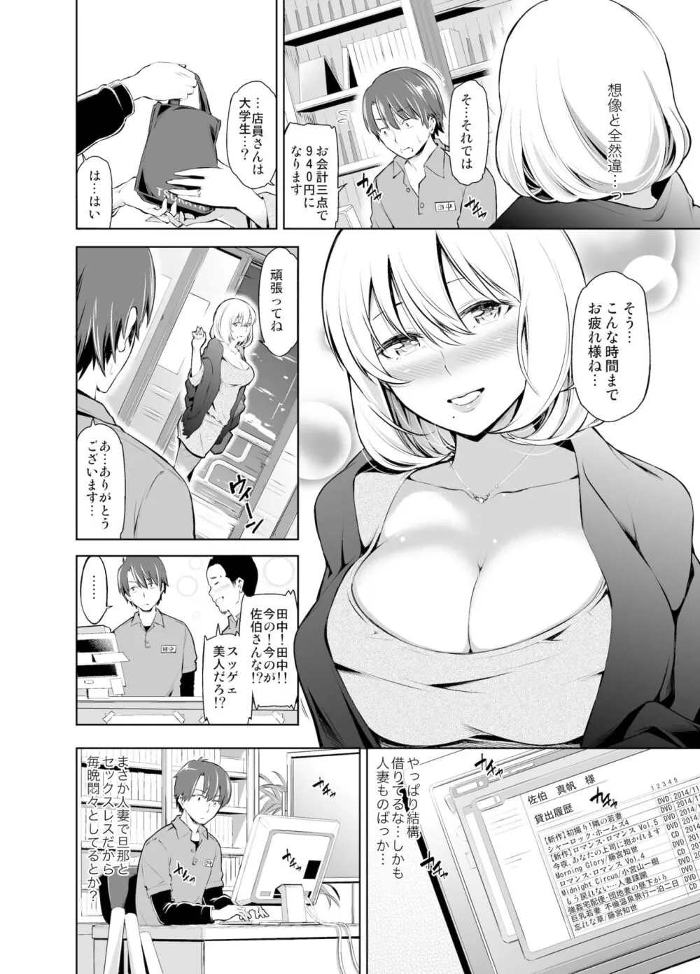 レンタル美人妻 一泊二日 佐伯真帆 Page.3