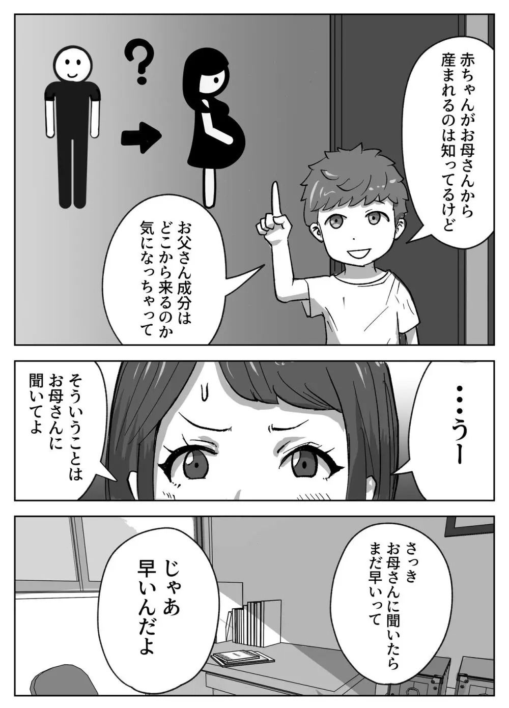 お姉ちゃんに子作りの仕方を教えてもらった Page.4