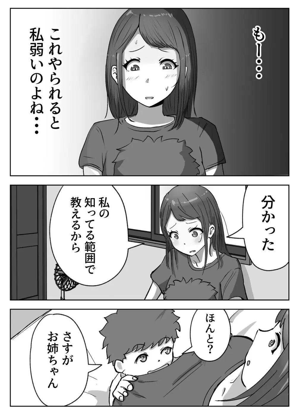 お姉ちゃんに子作りの仕方を教えてもらった Page.6