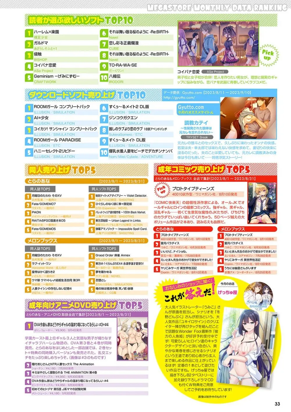 月刊メガストア2023年11月号 Page.26