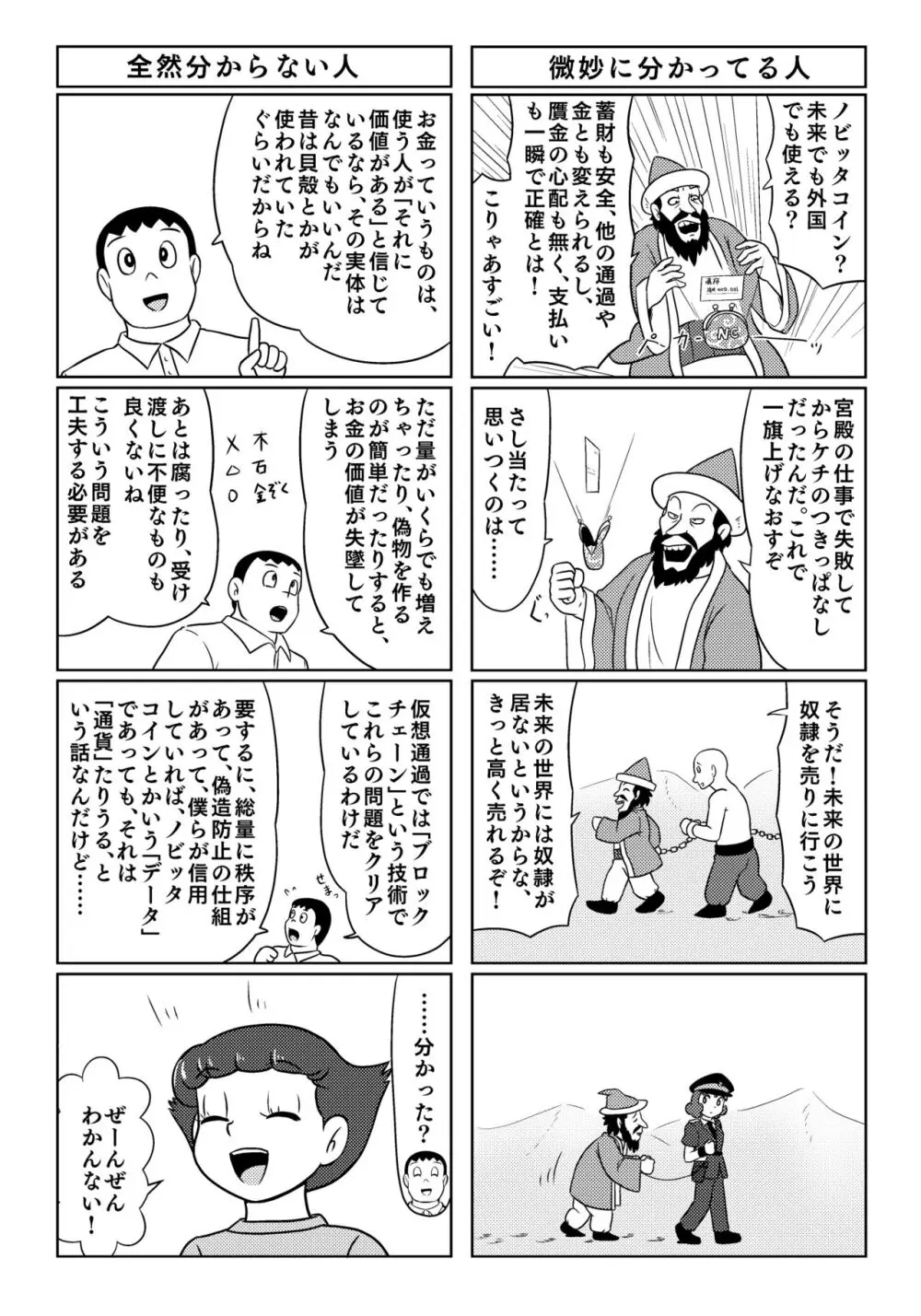 パラレルソレイユ寄稿 ギャラクシー銀河のSF異色4コマ集 Page.17