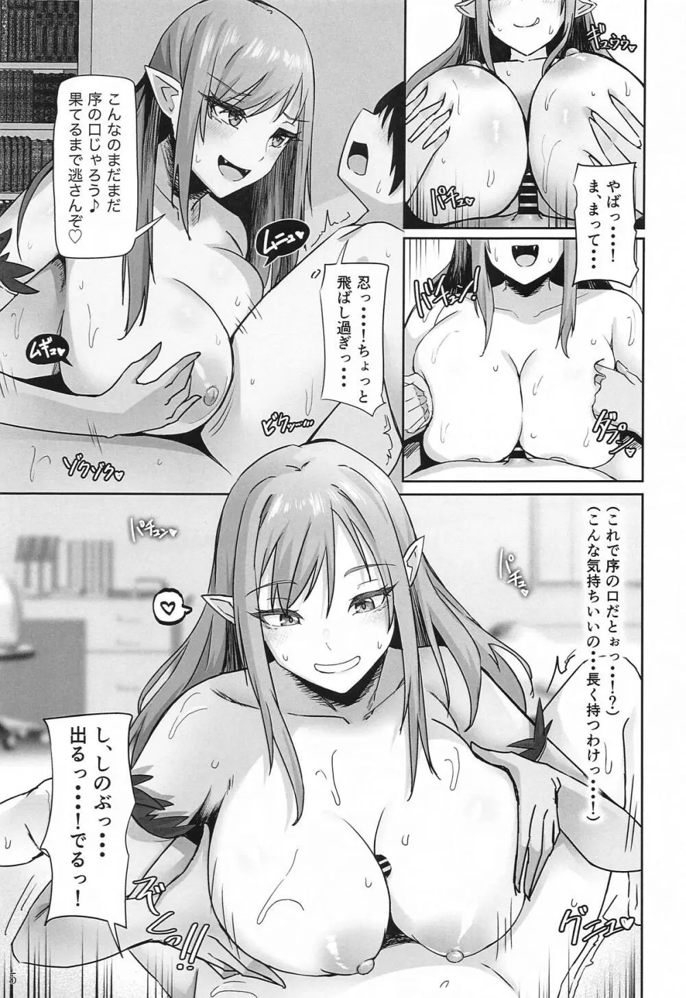 癒物語~金髪グラマーな吸血鬼とデカ乳クラス委員長によるセックス治療~ Page.6