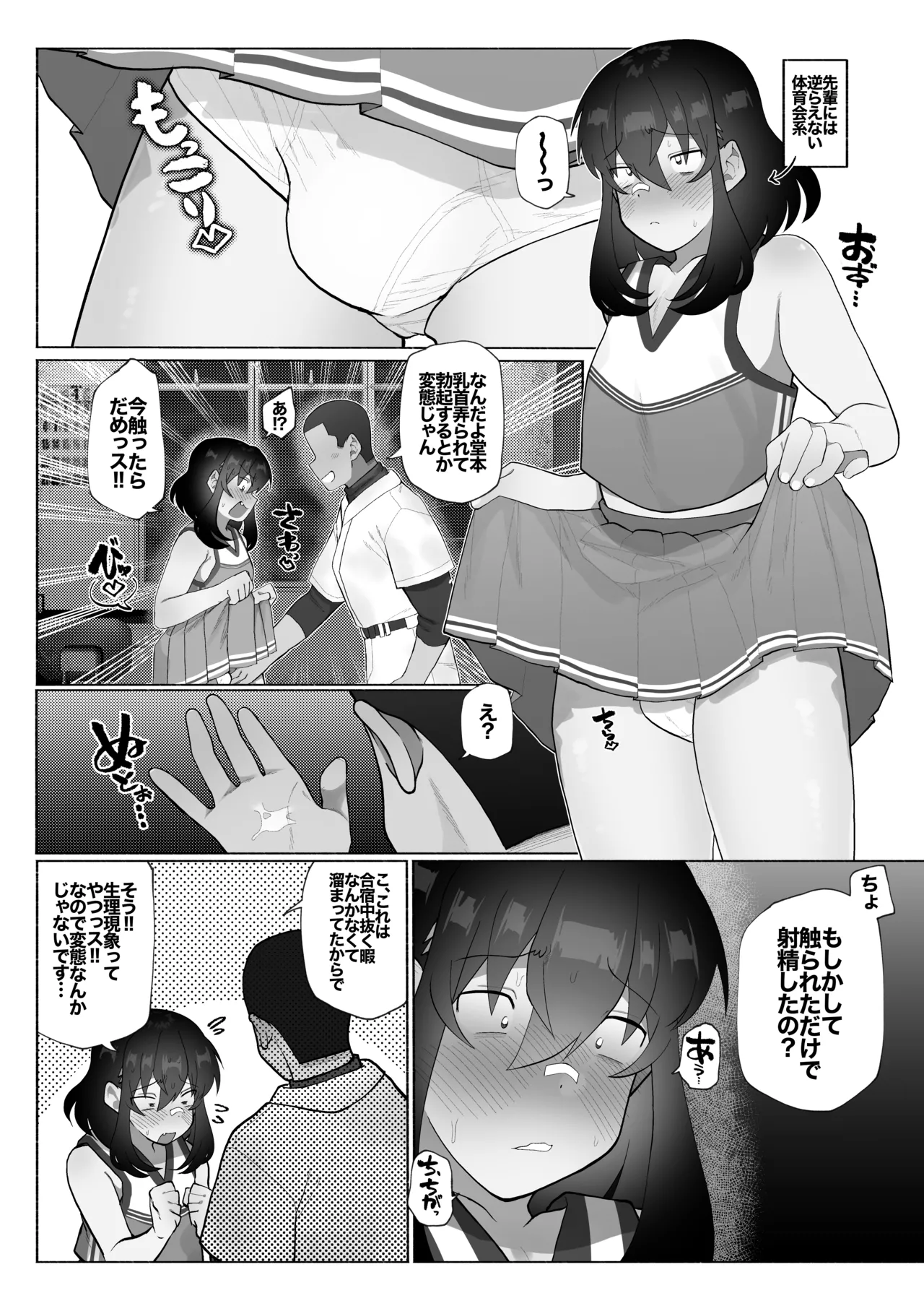 合宿で性欲がたまったので野球部坊主後輩を女装させてブチ犯す。 Page.8