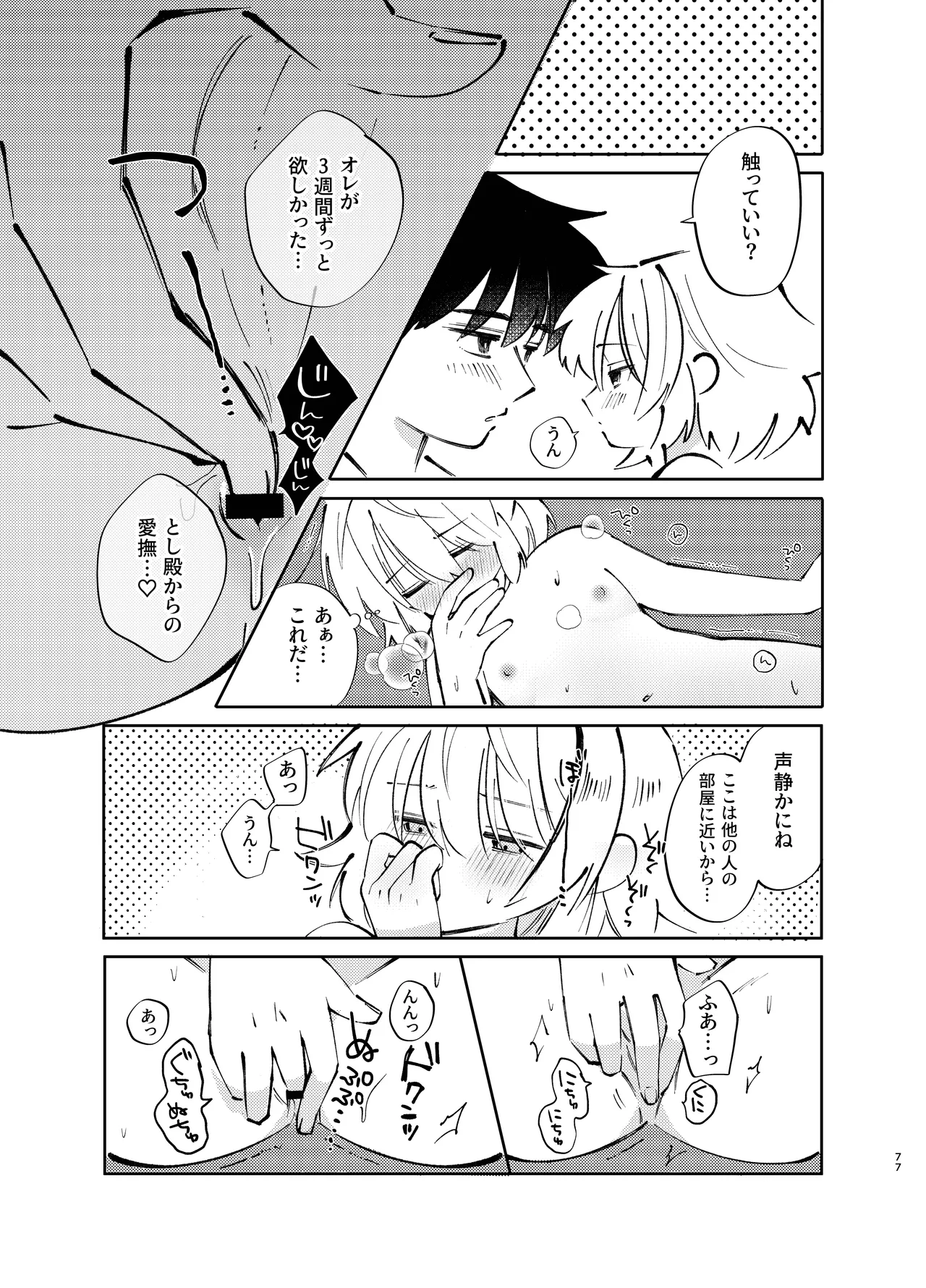 胡蝶の夢で君に触れたら Page.77