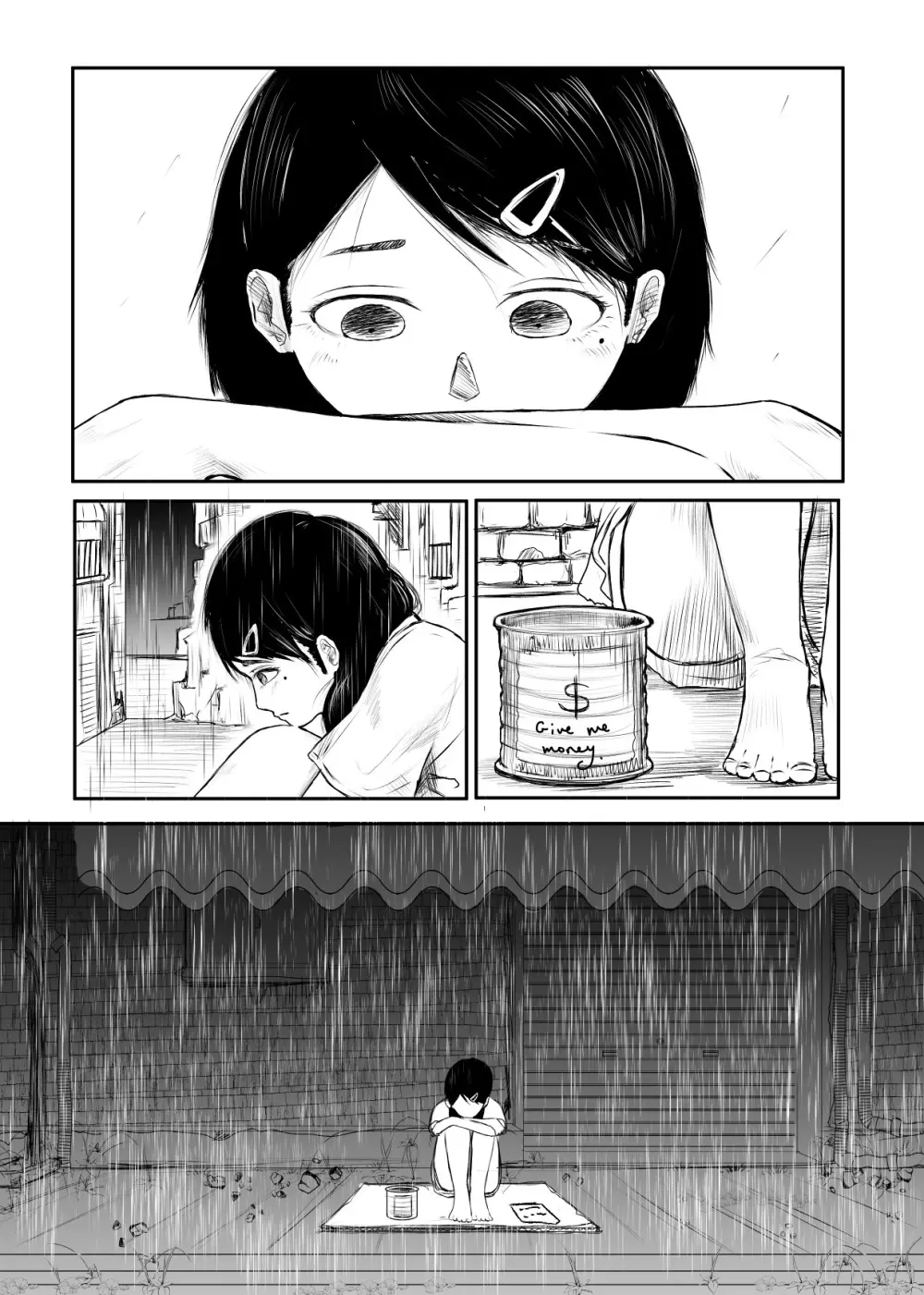 The Girl in the Rain Page.2